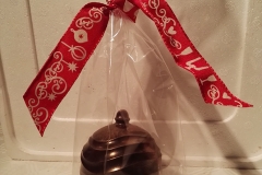 Boule de Noel en chocolat